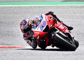 Jorge Martin saat berlaga pada MotoGP Austria 2021. (Photo by JOE KLAMAR / AFP)(JOE KLAMAR)