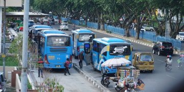 Operasional Bus TMP Dihentikan Sementara Akibat PPKM Level 4 Diperpanjang