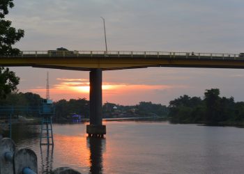Masih Aman untuk Dilewati, Pemprov Riau Segera Perbaiki Jembatan Leighton Rumbai