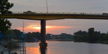 Masih Aman untuk Dilewati, Pemprov Riau Segera Perbaiki Jembatan Leighton Rumbai