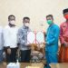 Bupati Rohil Serahkan Sertifikat Tanah Kantor Bawaslu