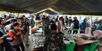 Kepala BNPB Puji Inisiasi Korem 031/Wira Bima Dirikan Dapur Umum