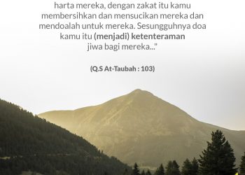 Zakat untuk Menentramkanmu