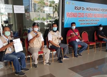 Tuntaskan Vaksinasi, Asperindo Sumsel 80% telah di Vaksin