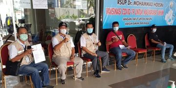 Tuntaskan Vaksinasi, Asperindo Sumsel 80% telah di Vaksin