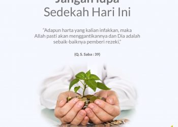 Sudah Sedekah Hari ini saudaraku ?