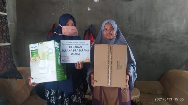 LAZISMU Pekanbaru Bantu Mustahiq untuk Berjualan Bakso