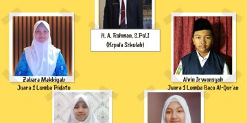 SMP Muhammadiyah 4 Pekanbaru Apresiasi Siswa Lomba Pidato dan Lomba Baca Qur’an