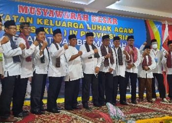 Di Mubes IV, Hanafi Terpilih Secara Aklamasi Sebagai Ketum IKLA Riau Periode 2021-2026