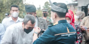 Gubernur Riau, Bupati, dan Wakil Bupati Tinjau IKM Rumah Tamadun dan Silaturahmi bersama BRCN Rohil