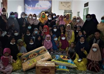 Peduli Anak Yatim, Ketua PKK Rohil Sambangi Panti Asuhan Putri Aisyiyah