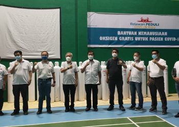Walikota Apresiasi Relawan Peduli COVID-19 Pinjamkan Tabung Oksigen Gratis