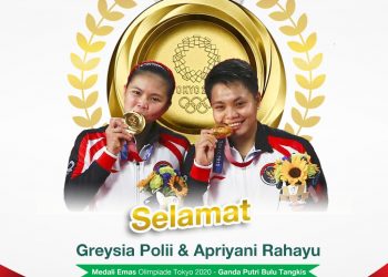 Pegadaian Apresiasi Peraih Medali Olimpiade Tokyo dengan 3 kg Tabungan Emas