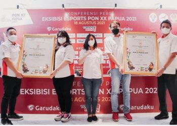 Hadir di PON Papua, e-Sport Indonesia Luncurkan Platform Garudaku
