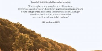 Sumber Kebahagian itu dengan Bersyukur