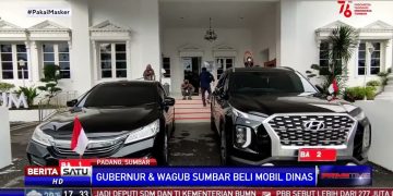 Gubernur Sumbar Mahyeldi dan Wakilnya Beli Mobil Dinas Baru Seharga Rp 2 Miliar di Tengah Pandemi