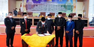 Paripurna, DPRD Rohil Setujui RPJMD 2021-2026