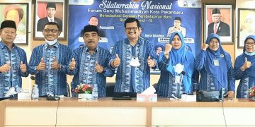 Forum Guru Muhammadiyah Kota Pekanbaru Selengarakan Webinar Silaturrahim Nasional