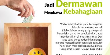 Jadi Dermawan Membawa Kebahagiaan