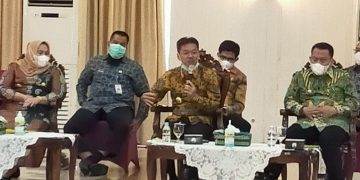 Bupati Rokan Hilir Hadiri Rapat Koordinasi Bersama Gubernur Riau