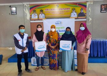 Berbagai Program Bantuan Dibagikan Rumah Yatim kepada Warga Kecamatan Sukajadi Pekanbaru