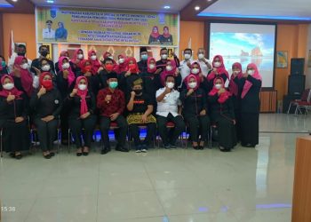 Ketua Pengprov Novilia Kukuhkan Pengurus SOIna Rohil Periode 2021-2025