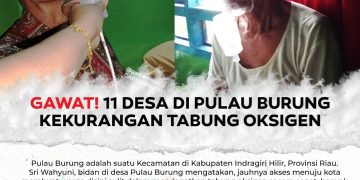 11 Desa Di Pulau Burung Kekurangan Oksigen, ACT Riau Langsung Kirimkan Bantuan Tabung Oksigen