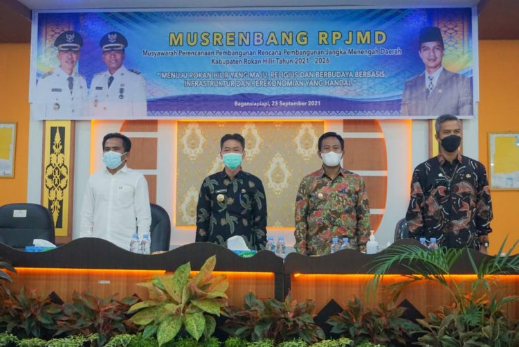 RPJMD 2021-2026, Lima Tahun Kedepan Rohil Fokus Bangun Infrastruktur