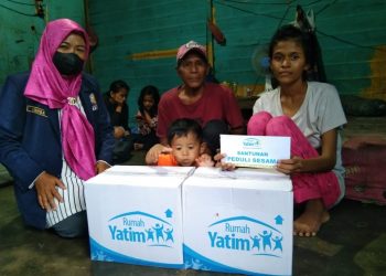 Rumah Yatim Riau Bantu Ringankan Beban Pipih, Ibu Tunggal yang Berjuang Lawan TBC Agar Bisa Rawat Kedua Anaknya