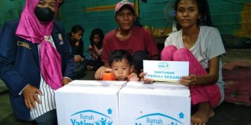Rumah Yatim Riau Bantu Ringankan Beban Pipih, Ibu Tunggal yang Berjuang Lawan TBC Agar Bisa Rawat Kedua Anaknya