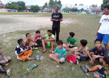 IPJR Setiap Pekan Latih Bibit Pesepakbola, Wujudkan Bintang Sepakbola dari Kelurahan Tanjung Rhu