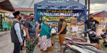 LAZISMU Dumai Bantu Korban Kebakaran di Jalan Cendrawasih