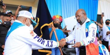 Gubernur Lukas Enembe Harap PON XX Papua 2021 Bisa Perbaiki Prestasi Olahraga Daerah