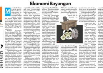 Mengintip Ekonomi Bayangan