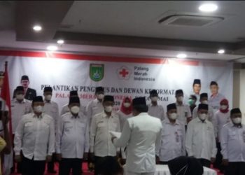 PMI Riau Melantik PMI Kota Dumai Periode 2020-2025