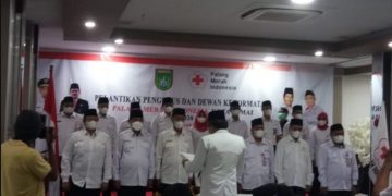 PMI Riau Melantik PMI Kota Dumai Periode 2020-2025
