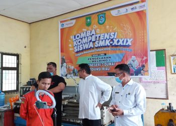 Siswa SMKN 3 Dumai ikuti Lomba Kompetisi Siswa