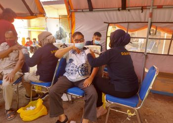 UNRI dan POLDA Riau Jalin Kerjasama kembali Salurkan Vaksinasi 1.000 Dosis