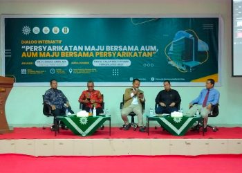 PW Pemuda Muhammadiyah Riau Taja Dialog Interaktif Visi Misi Bakal Calon Rektor UMRI 2022-2026