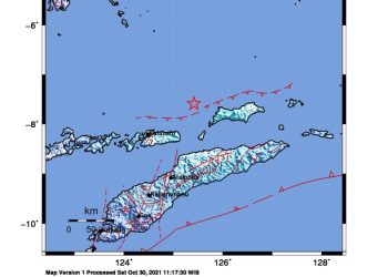 Gempa Bumi Tektonik M 5,5 Mengguncang Kabupaten Alor,  Tidak Berpotensi Tsunami