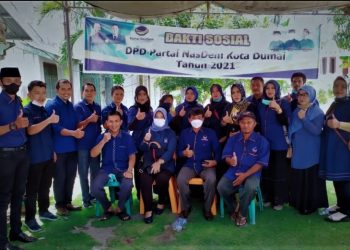 Jelang Pileg 2024 DPC Partai Nasdem Kecamatan Bukit Dapur Kunjungi Pengurus DPD NASDEM Kota Dumai