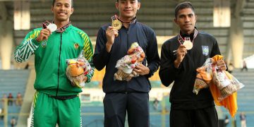 PON XX Papua 2021: Halomoan Edwin Pecahkan Rekor PON Lari 100 Meter Gawang