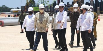 Jokowi Groundbreaking Smelter Freeport di Gresik, ini Pabrik Terbesar di Dunia
