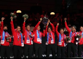 Indonesia Kampiun Piala Thomas 2020, Kapten Tim Hendra Setiawan : Terima Kasih Telah Berjuang dan Selalu Kompak