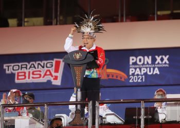 Selesai, Wapres : PON XX Sempurna, Papua Sa Cinta Ko