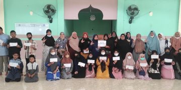 LAZISMU Pekanbaru Bantu Biaya Pendidikan Siswa Putus Sekolah