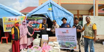 LAZISMU Pekanbaru Bantu Bencana Banjir di Dumai