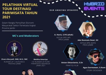 Kabar Baik, DisBudPar Provinsi Jambi Gelar Pelatihan Virtual Tour
