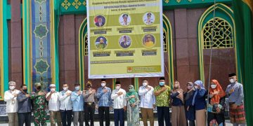 Ketua PP Muhammadiyah Dr Anwar Abbas dan Gubernur Riau H Syamsuar Resmikan PonPes Muhammadiyah Kampar