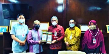 Kunjungan LAZISMU Pekanbaru ke Bank Riau Kepri, Dede Firmansyah : Banyak Program yang dapat di Sinergikan